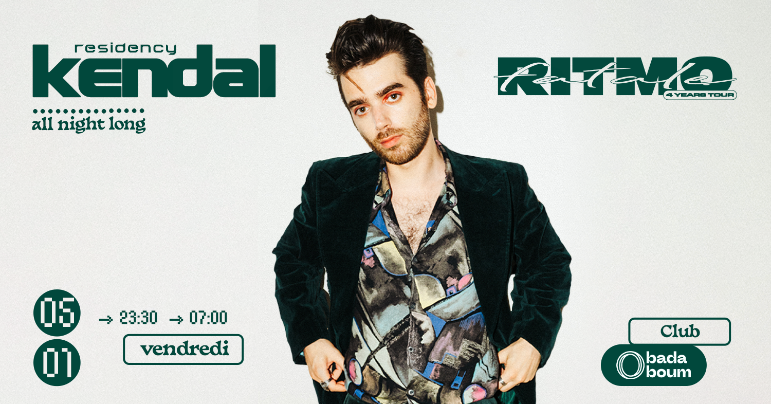 Club — Kendal residency all night long - フライヤー表
