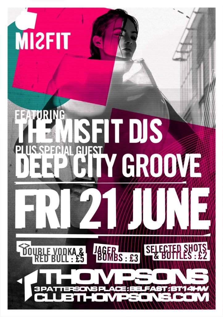 The Misfit DJS & Deep City Groove - Página frontal
