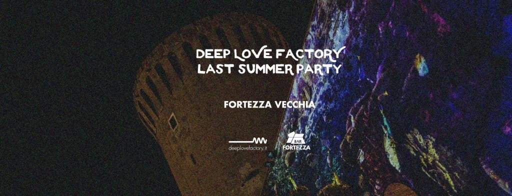 Deep Love Factory • Last Summer Party - フライヤー表