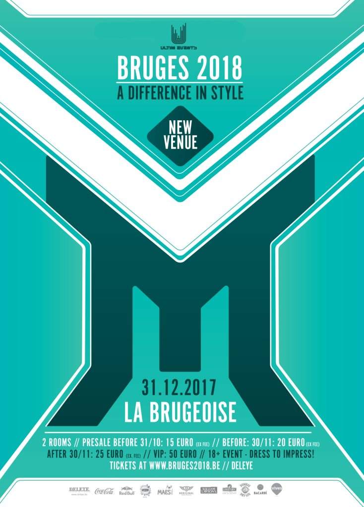 Bruges 2018 - Mmxviii - La Brugeoise - フライヤー表