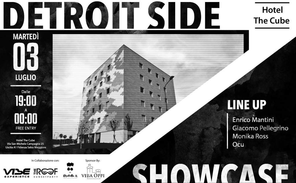 Detroit Side Show Case - Página frontal