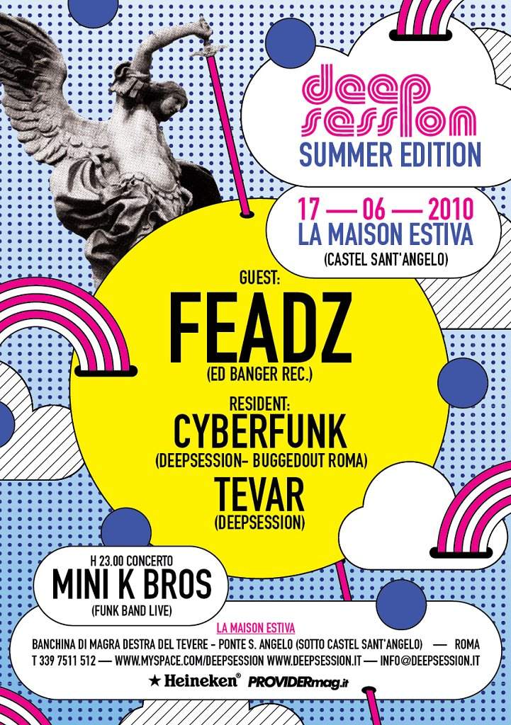 Deepsession Summer Edition with Feadz - Página frontal