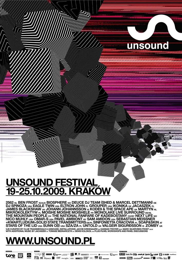 Unsound Festival 2009 - Página frontal