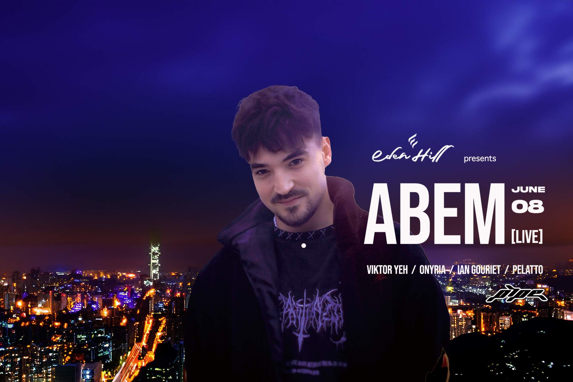 EDEN HILL presents ― ABEM [live] - フライヤー表