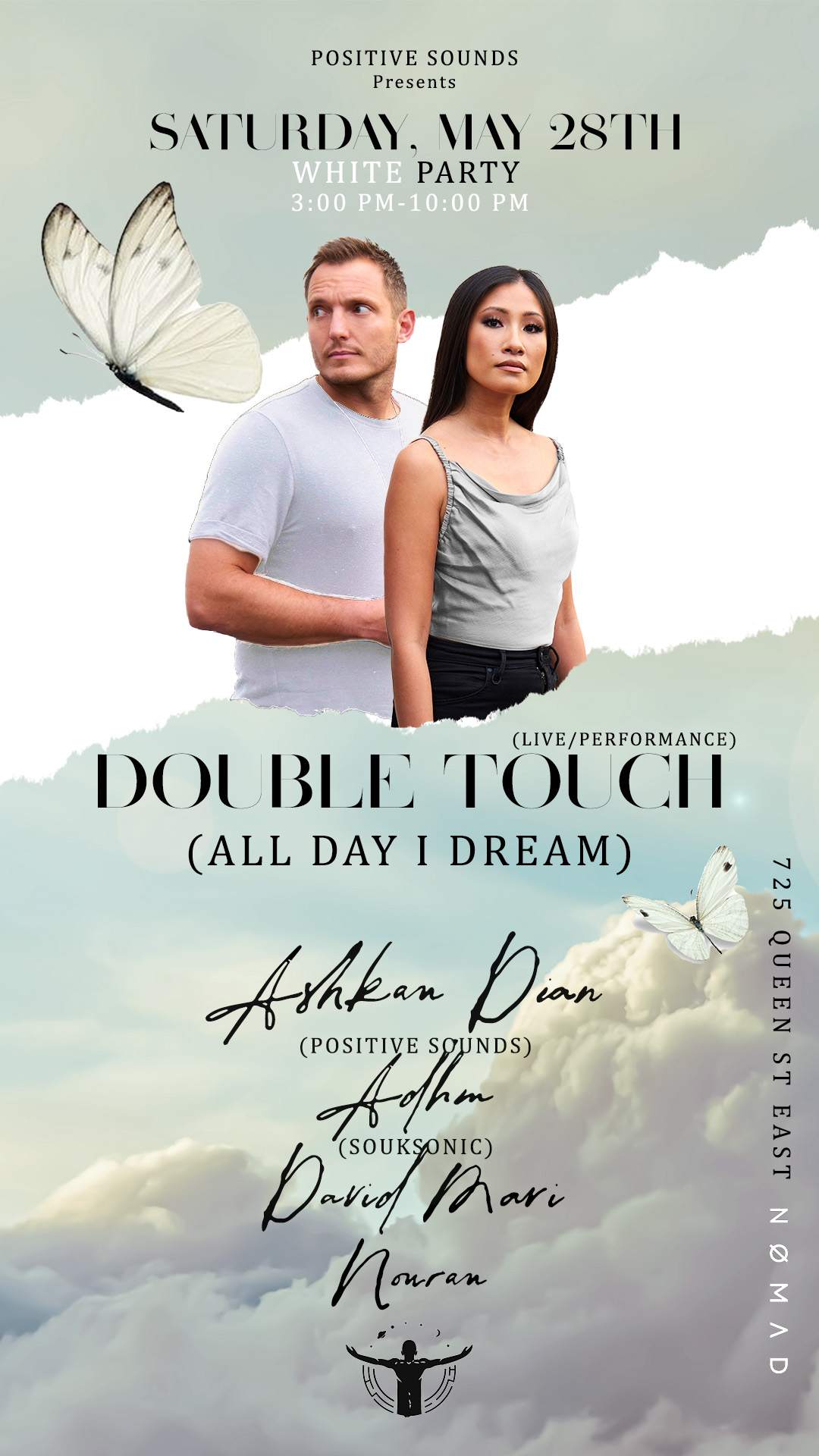 Doubletouch [Day/White Party] - フライヤー表