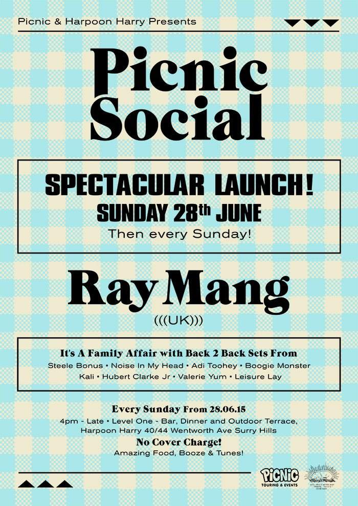 Picnic Social Launch with Ray Mang - Página frontal