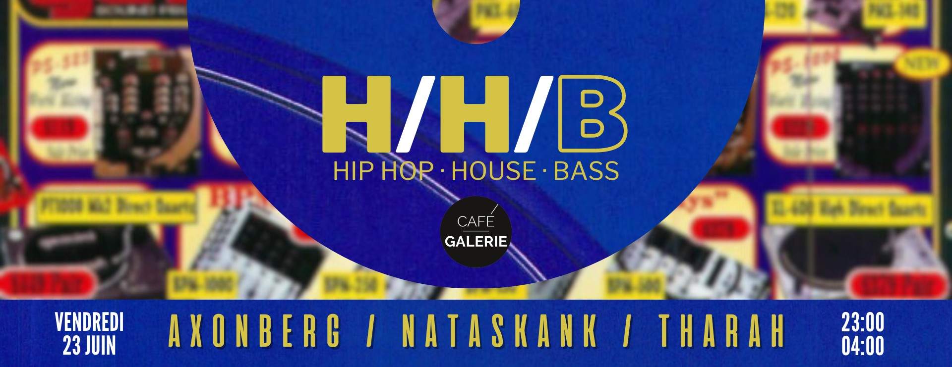 HHB - Café Galerie - フライヤー表