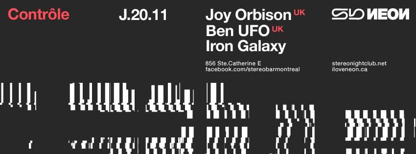 Joy Orbison, Ben UFO, Iron Galaxy - Página frontal