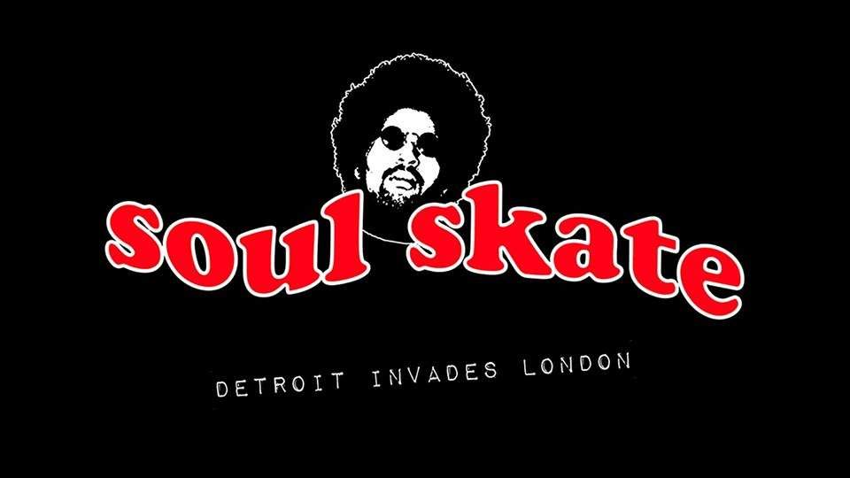 Soul Skate Detroit invades London - フライヤー表
