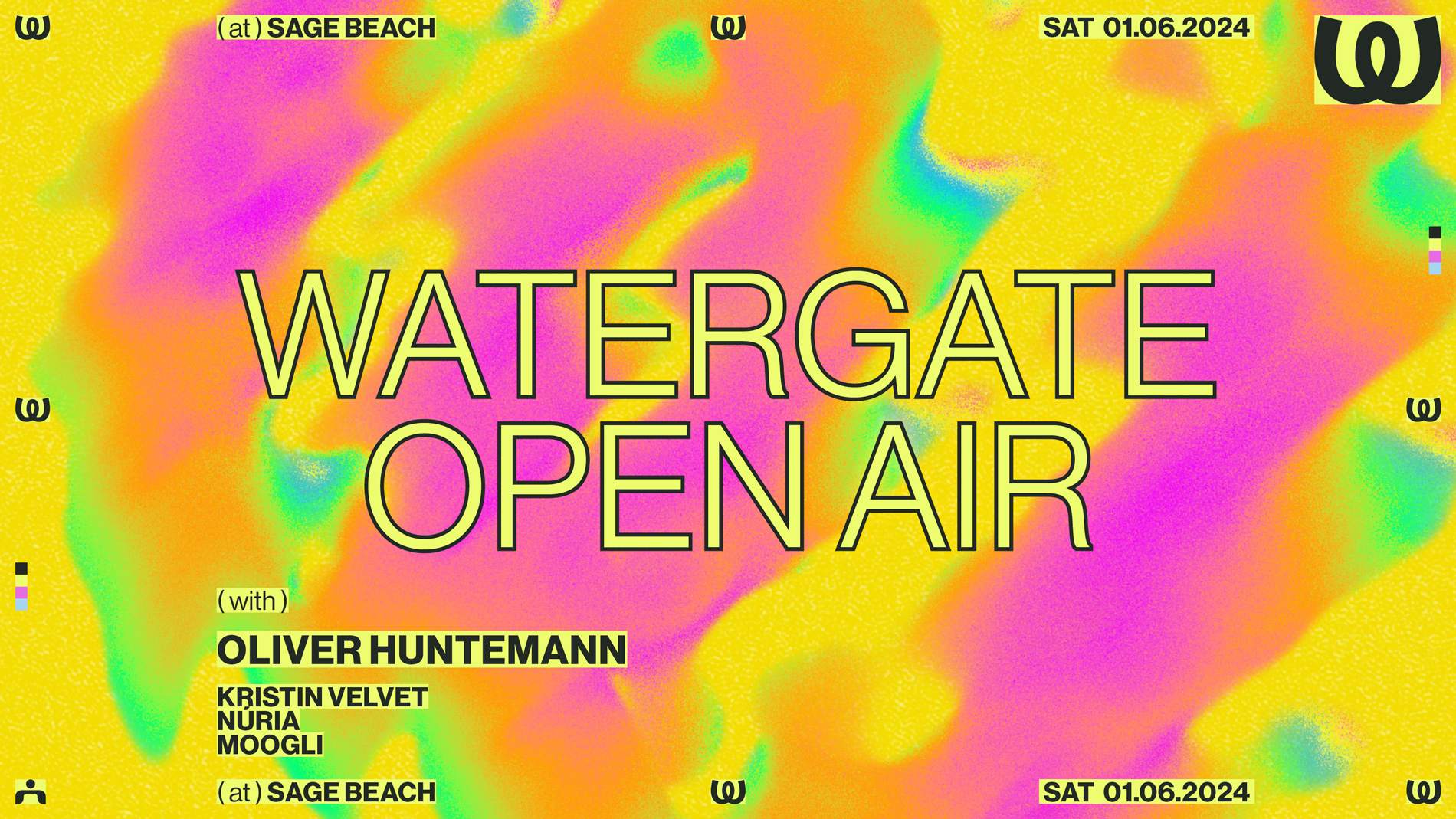 Watergate Open Air June - フライヤー表