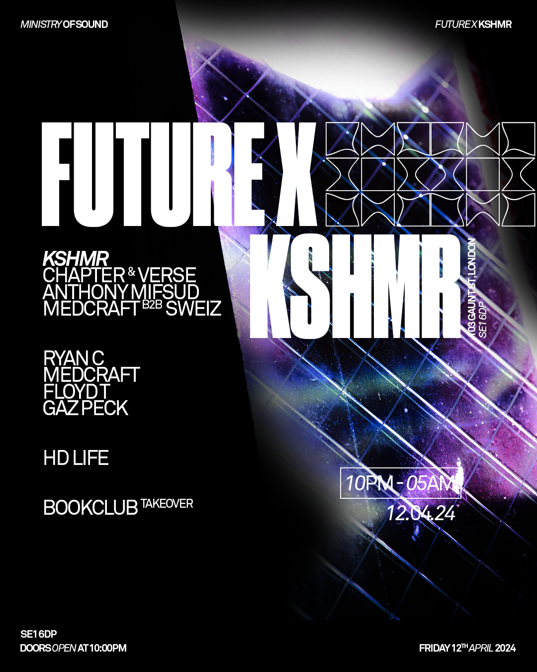 FUTURE x HD Life Pres. KSHMR - フライヤー表