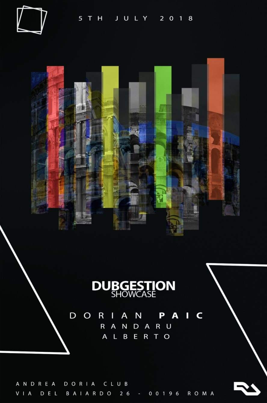 DubGestion Showcase with Dorian Paic - フライヤー表