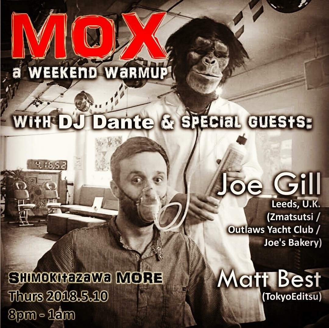 MOX: a Weekend warmup! Every Month – 2nd & 4th Thursday - Página frontal