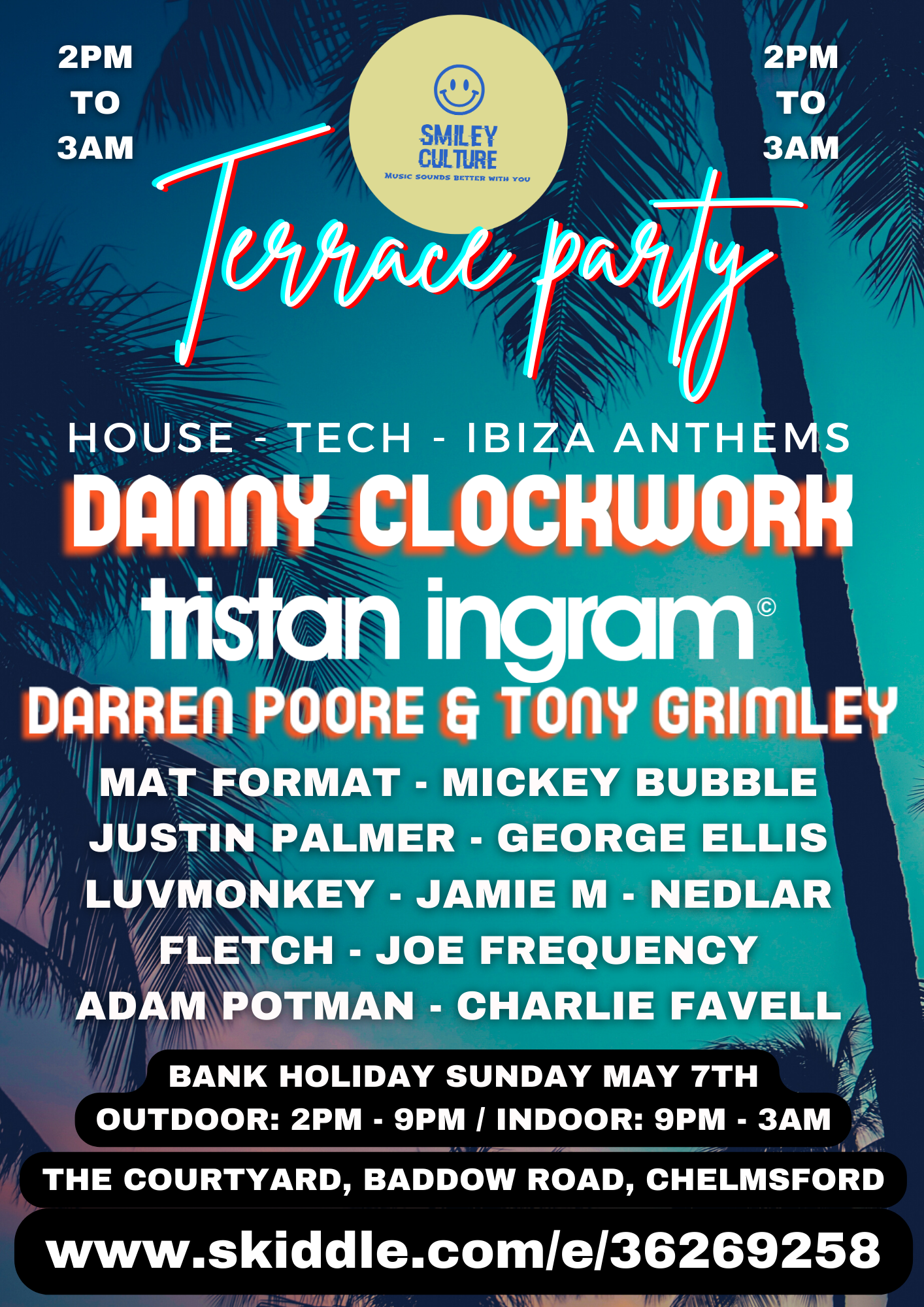 Smiley Culture presents: The Terrace Party - Página frontal