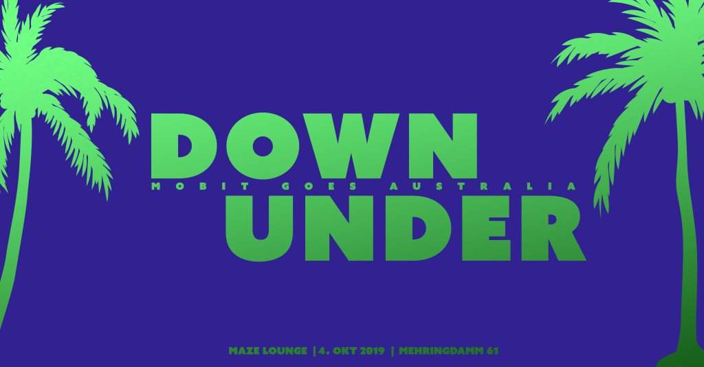 Down Under - フライヤー表