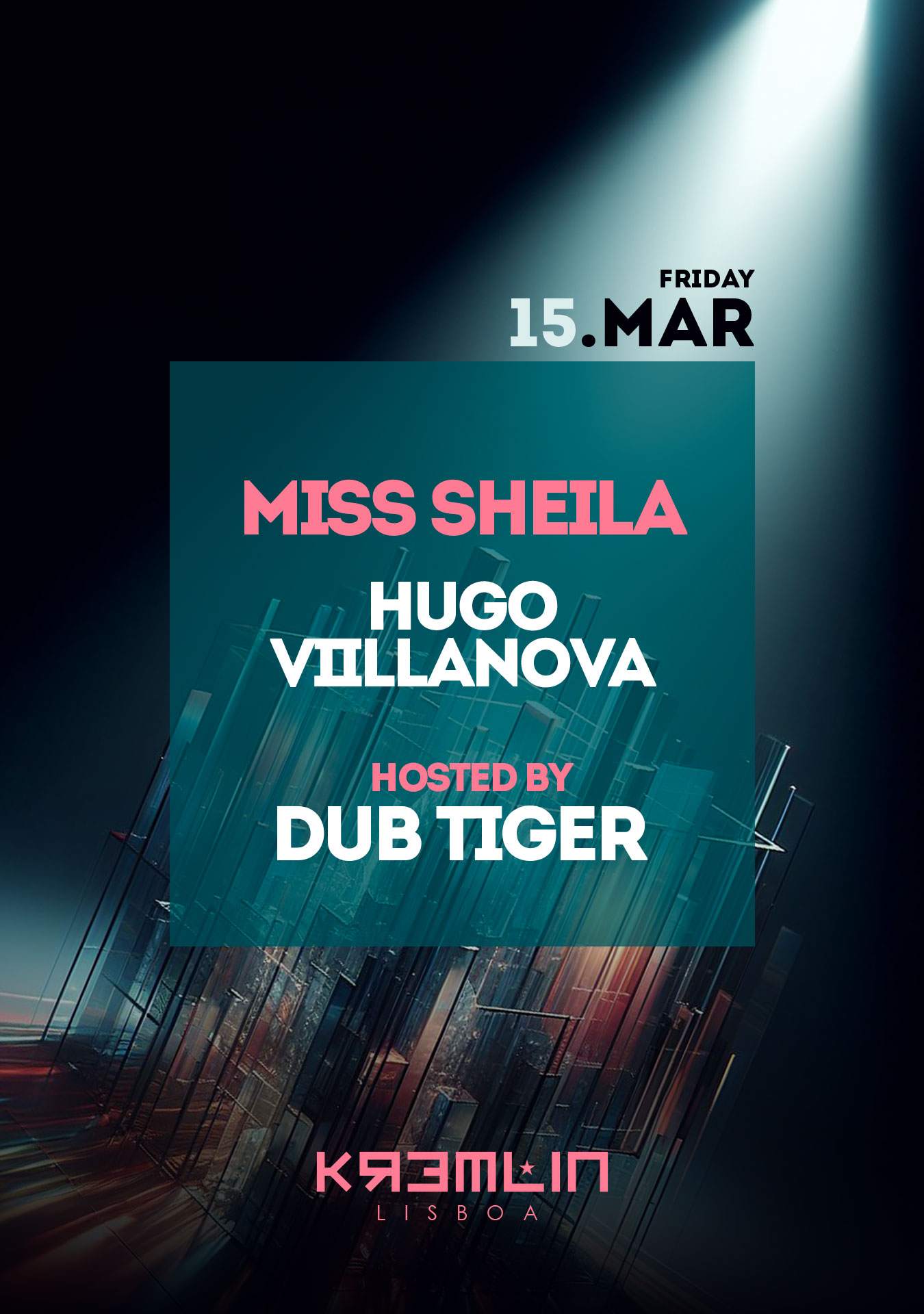 Miss Sheila, Hugo Villanova - Hosted by Dub Tiger - Página frontal