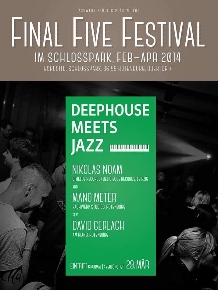 Deephouse Meets Jazz - Página frontal