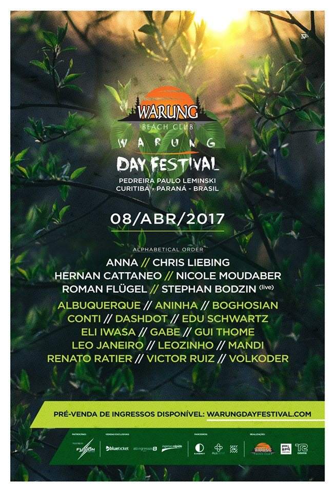 Warung Day Festival 2017 - Página frontal