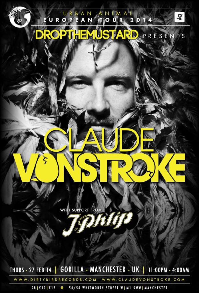 DTM presents: Claude Vonstroke Album Tour, Manchester - Página frontal