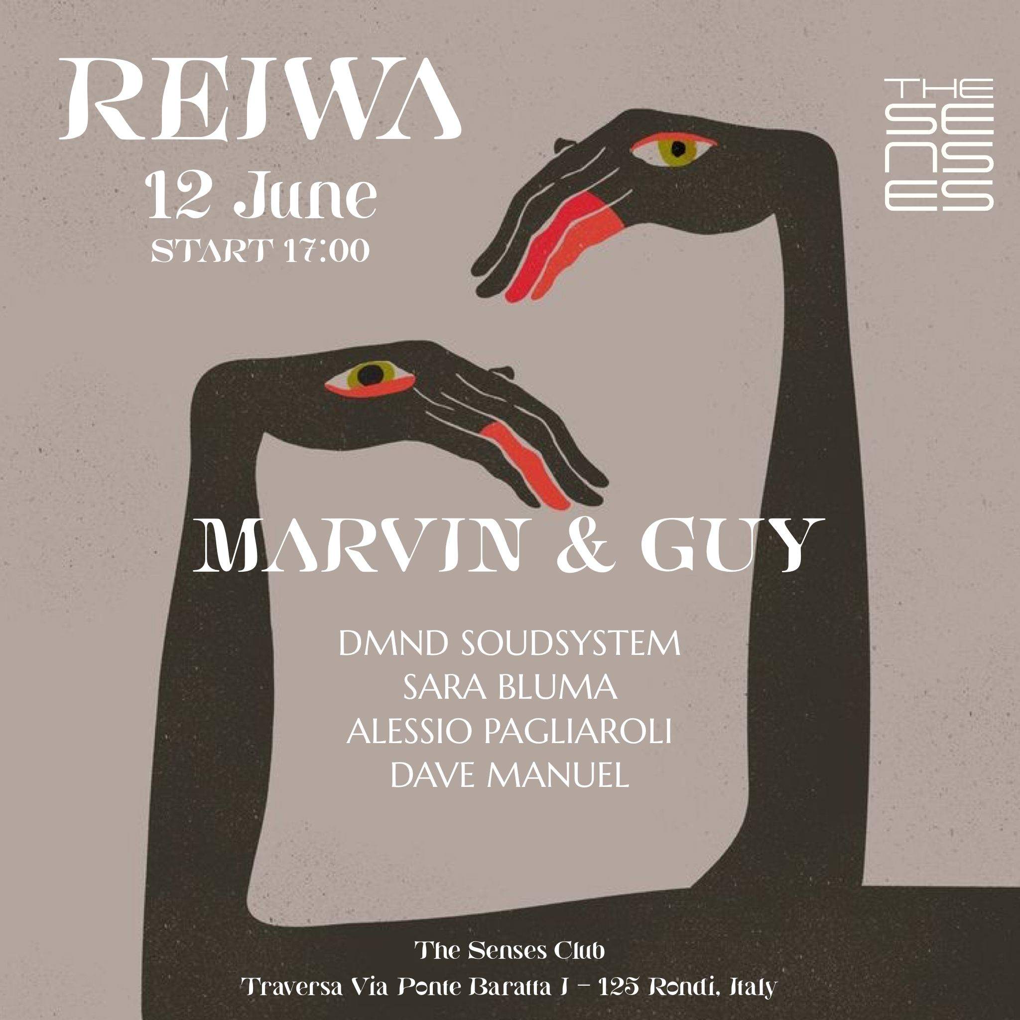 Reiwa W/ Marvin & Guy - フライヤー表