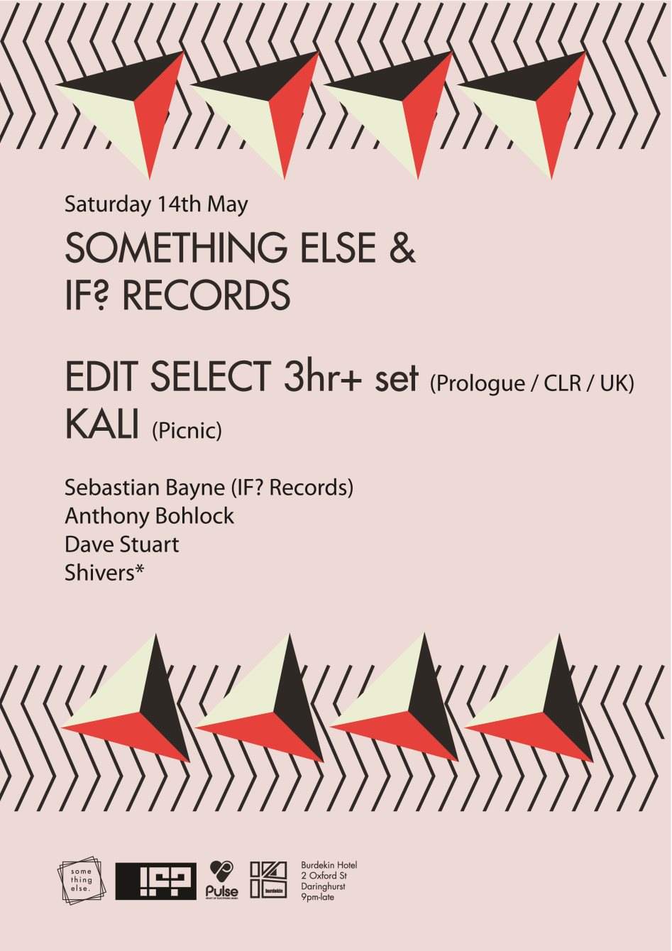 Something Else & If???? Records present Edit Select 3hrs & Kali - Página frontal