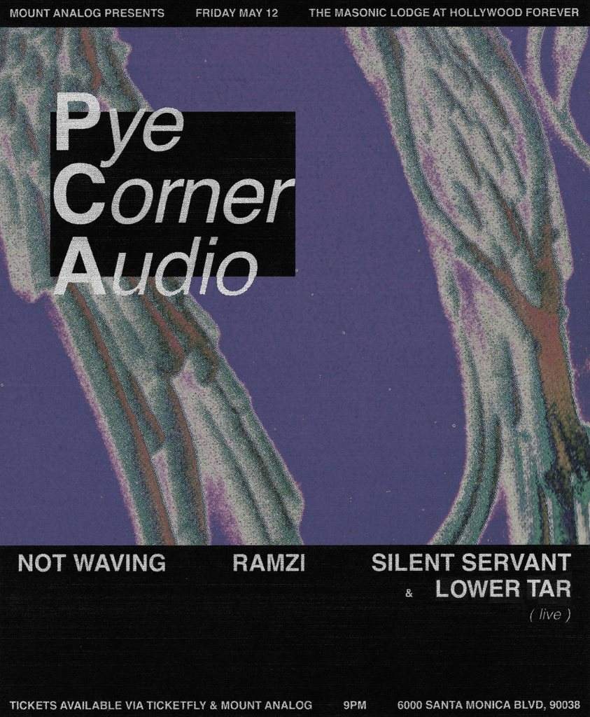Pye Corner Audio, Not Waving, RAMZi, Silent Servant/Lower Tar - Página frontal