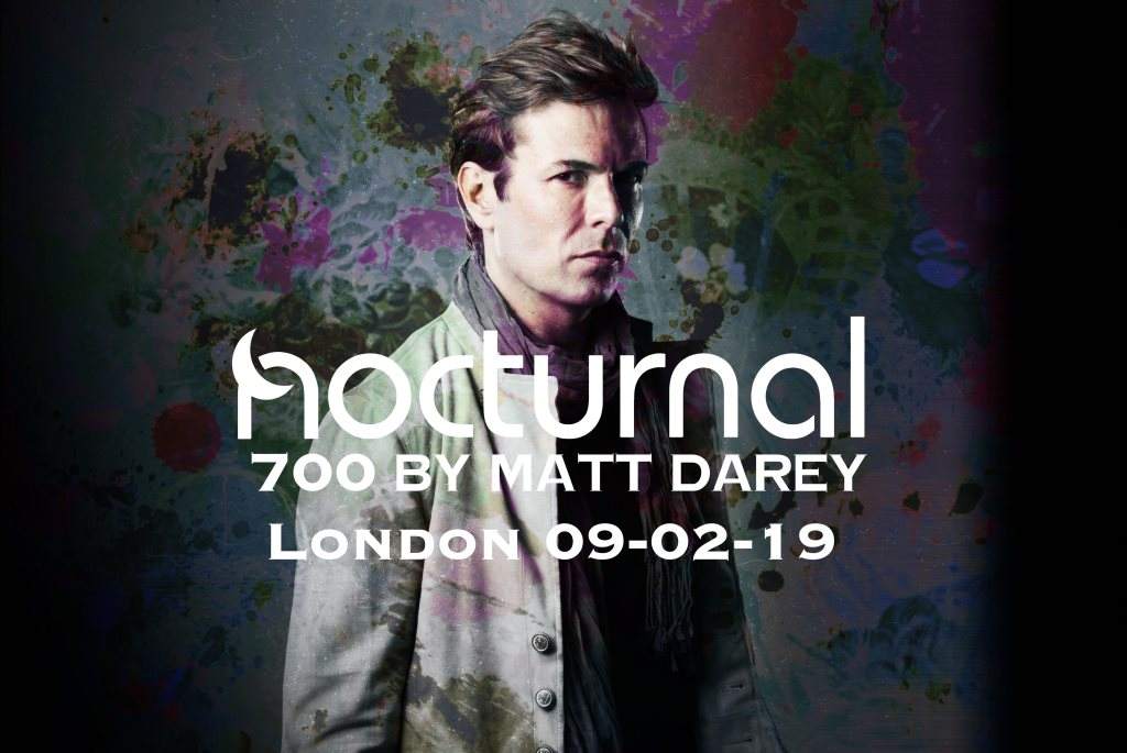 Nocturnal 700 London - フライヤー表