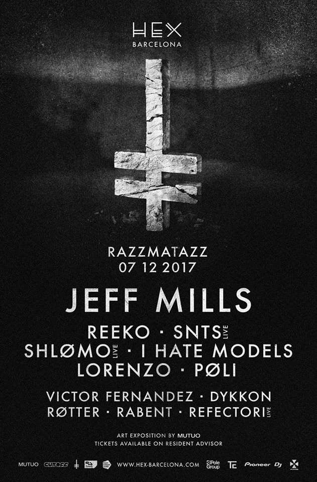 HEX at RZZ With: Jeff Mills and More - Página trasera