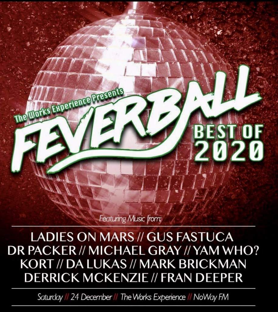 Feverball Best OF 2020 - フライヤー表