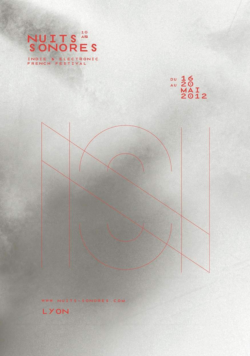 Nuits Sonores 2012: Ns Day 2 - フライヤー表