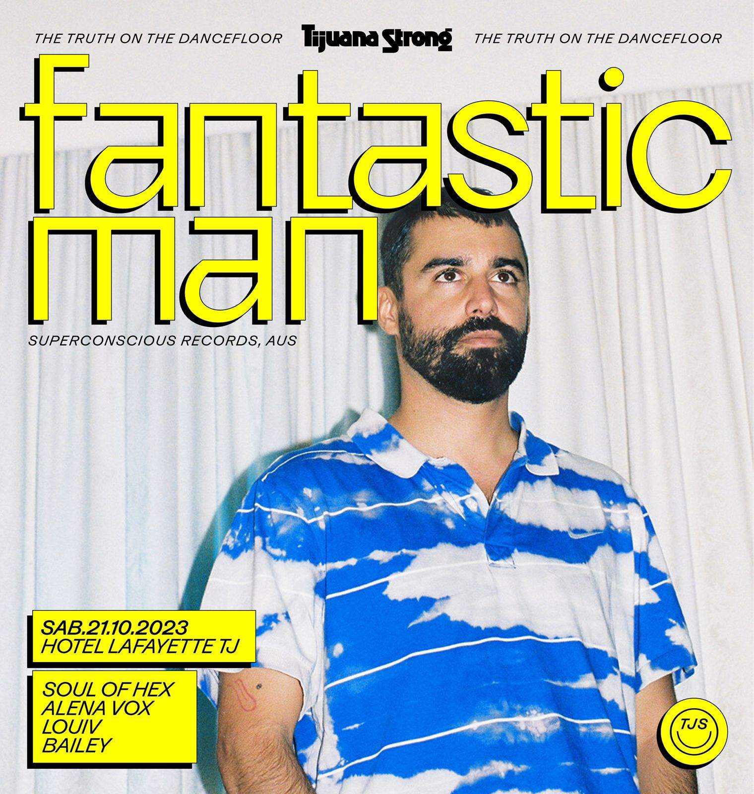 Tijuana Strong presents: Fantastic Man - Página frontal