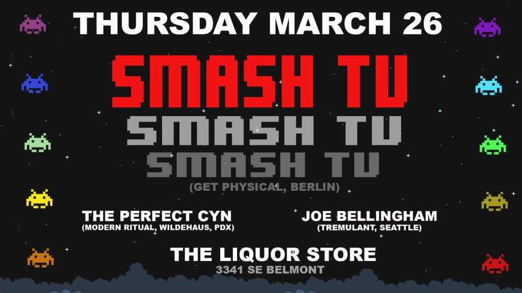 The Liquor Store presents Smash TV (Get Physical // Berlin) - Página frontal