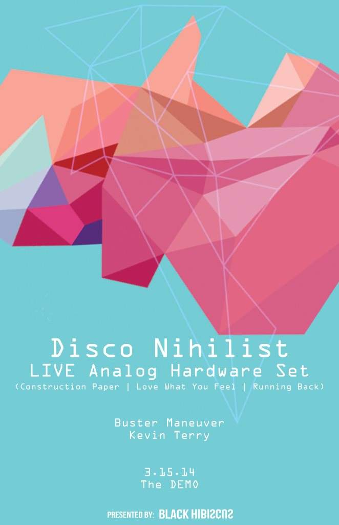 Disco Nihilist - Live - Página frontal