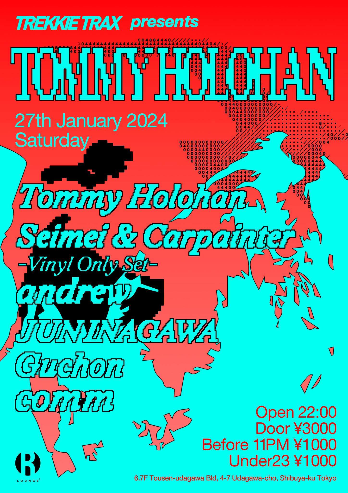 TREKKIE TRAX presents Tommy Holohan - Página frontal
