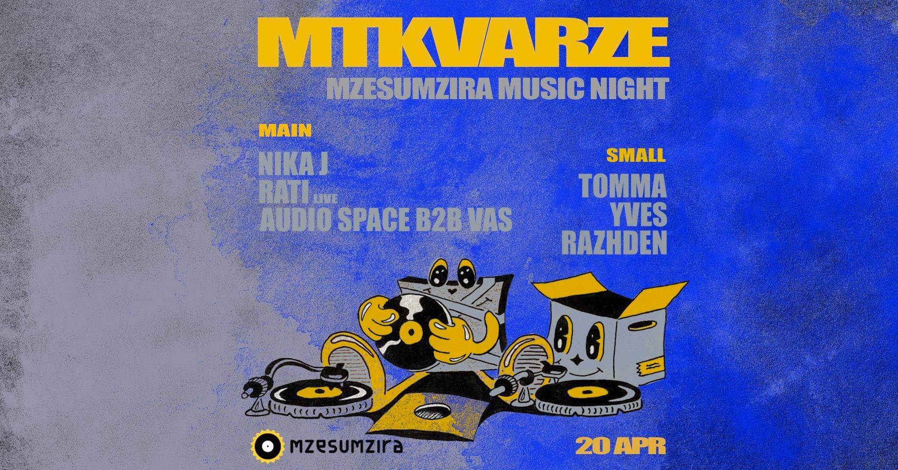 Mzesumzira Music Night - Página frontal