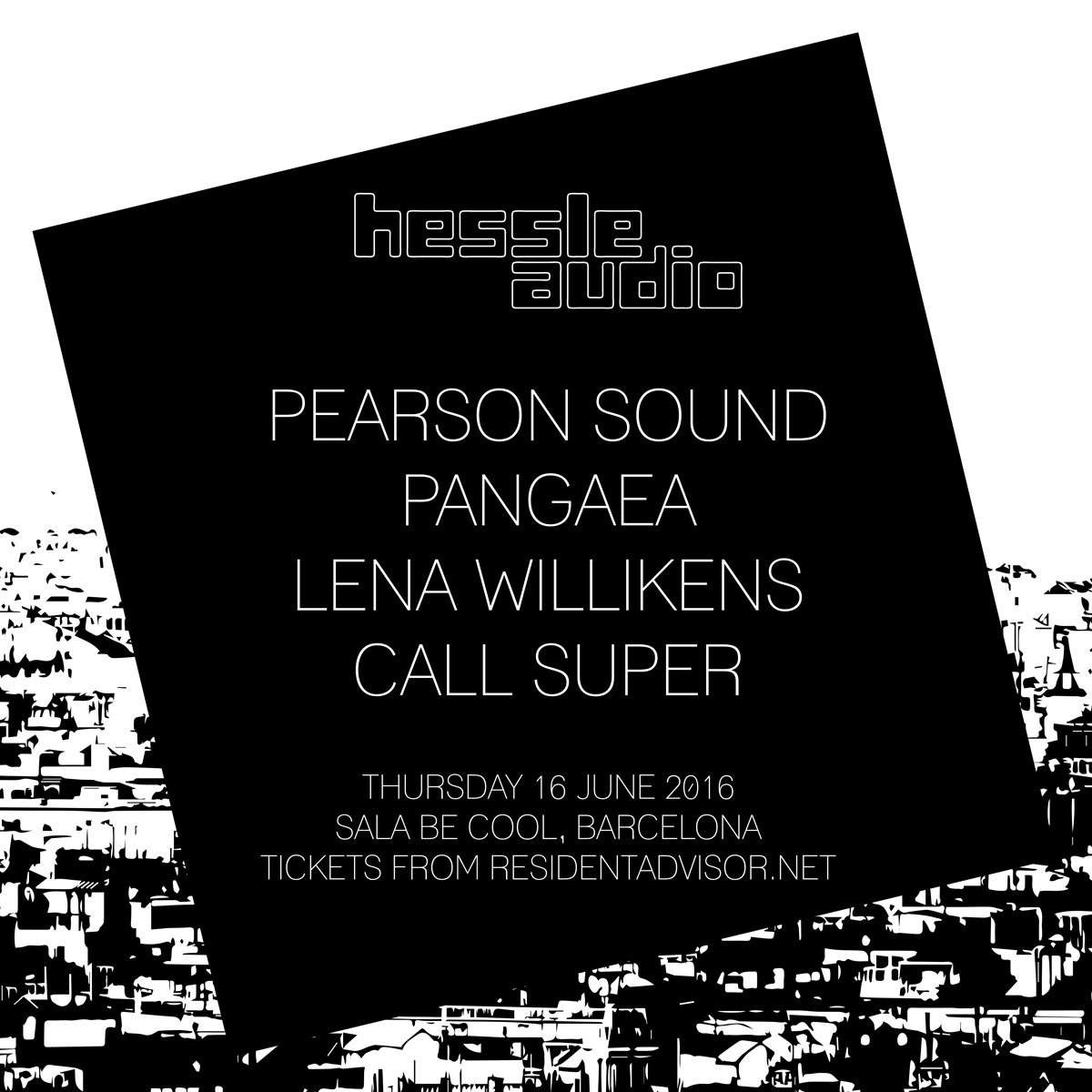 Hessle Audio - Barcelona 2016 - Página frontal