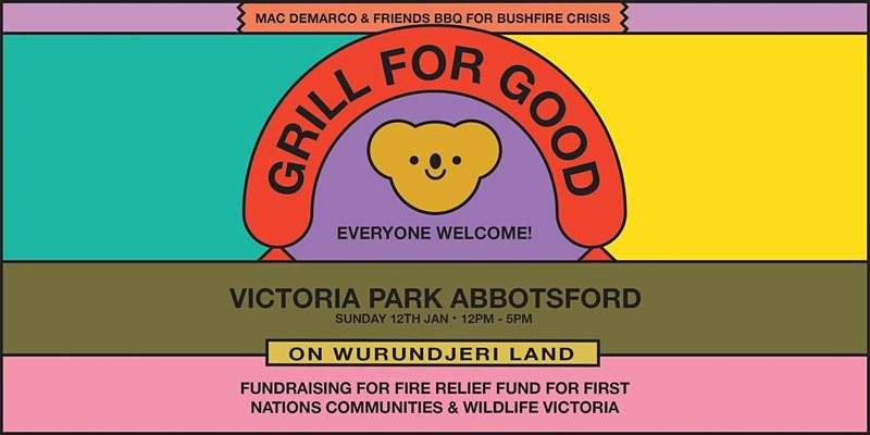 Grill for Good - Mac DeMarco & Friends BBQ For Bushfire Crisis - Página frontal