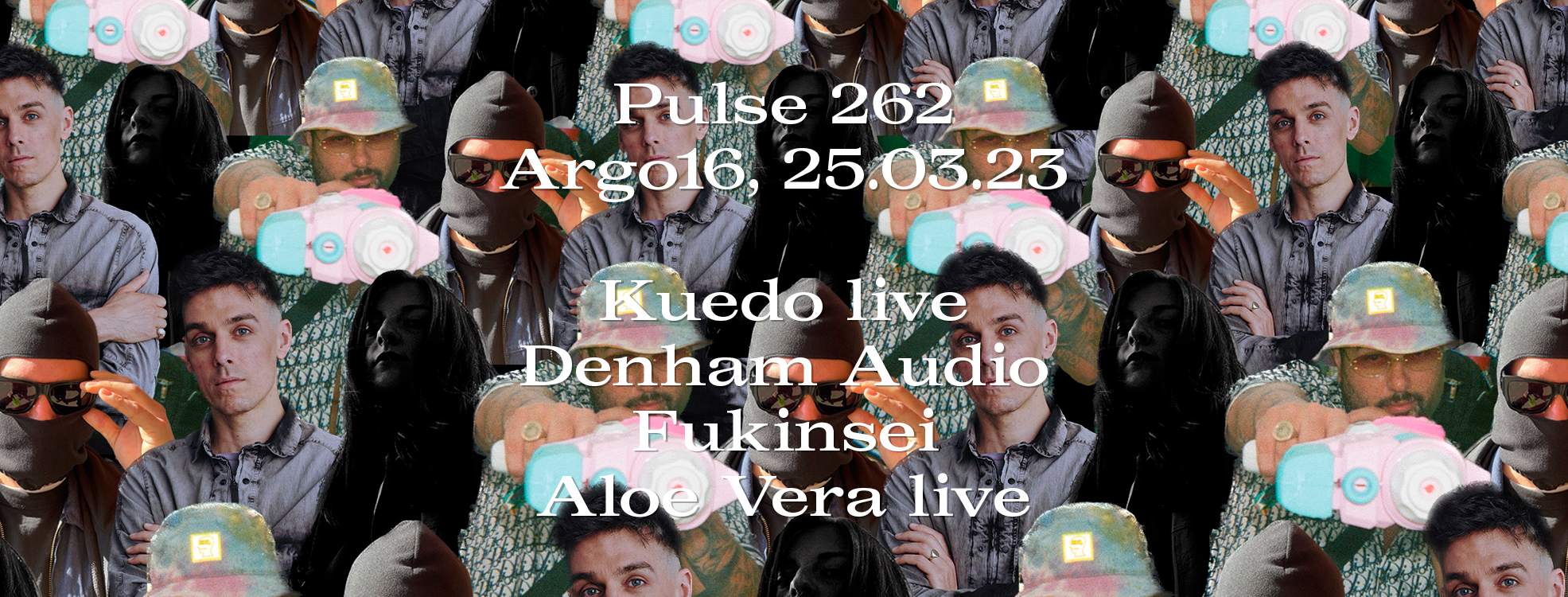 Pulse#262 - Kuedo, Denham Audio & Fukinsei - Página frontal
