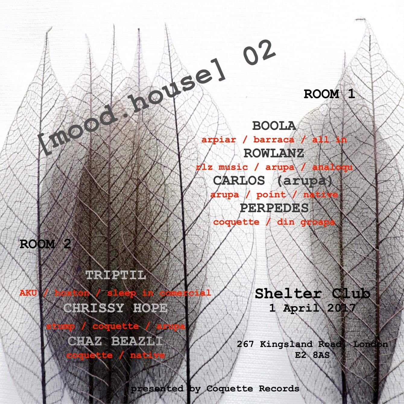 Mood.House 02 with Boola, Rowlanz, Triptil and More - Página frontal