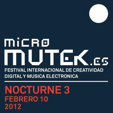 Micro Mutek Nocturne 3 - フライヤー表