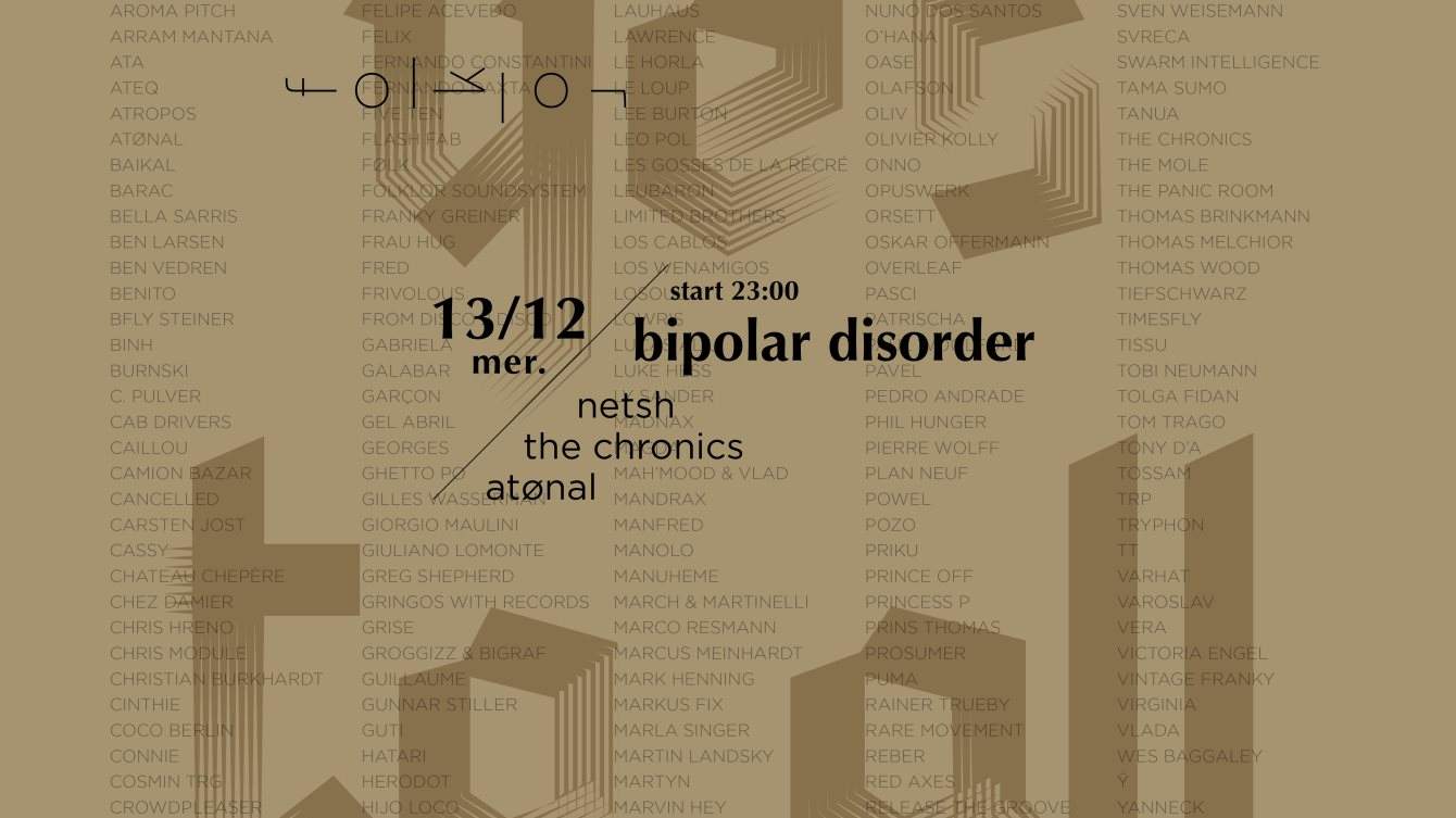 Bipolar Disorder - Página frontal