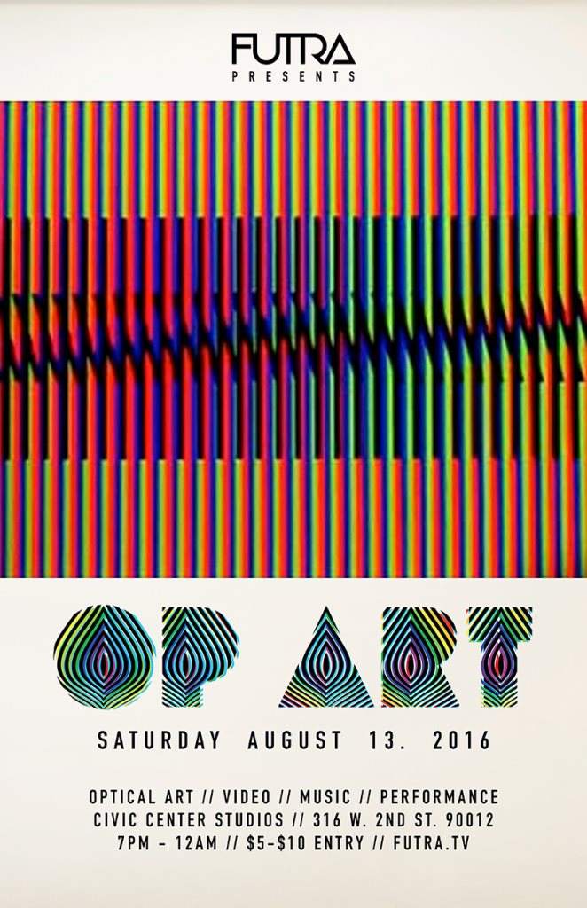Futra presents Op-Art with DJs Aaron Davis, Knyphy & Warren Nelson - Página frontal