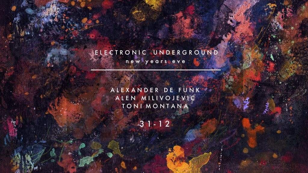 Electronic Underground - フライヤー表