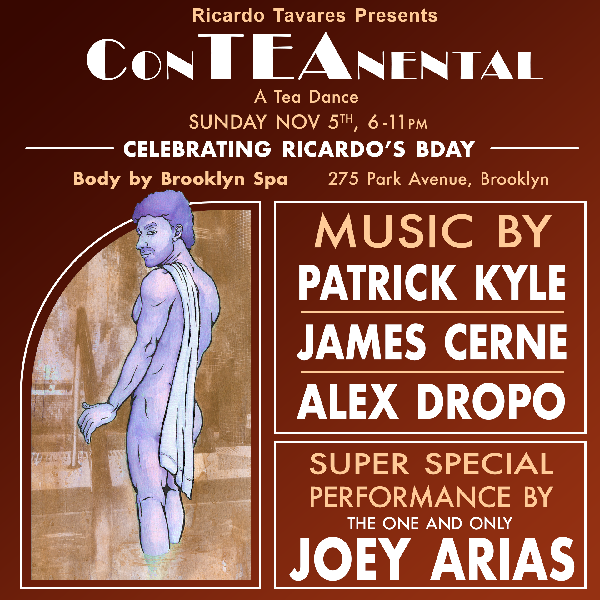 ConTEAnental at Body by Brooklyn, New York City