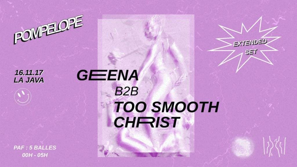 Pompelope: Geena b2b Too Smooth Christ - Página frontal