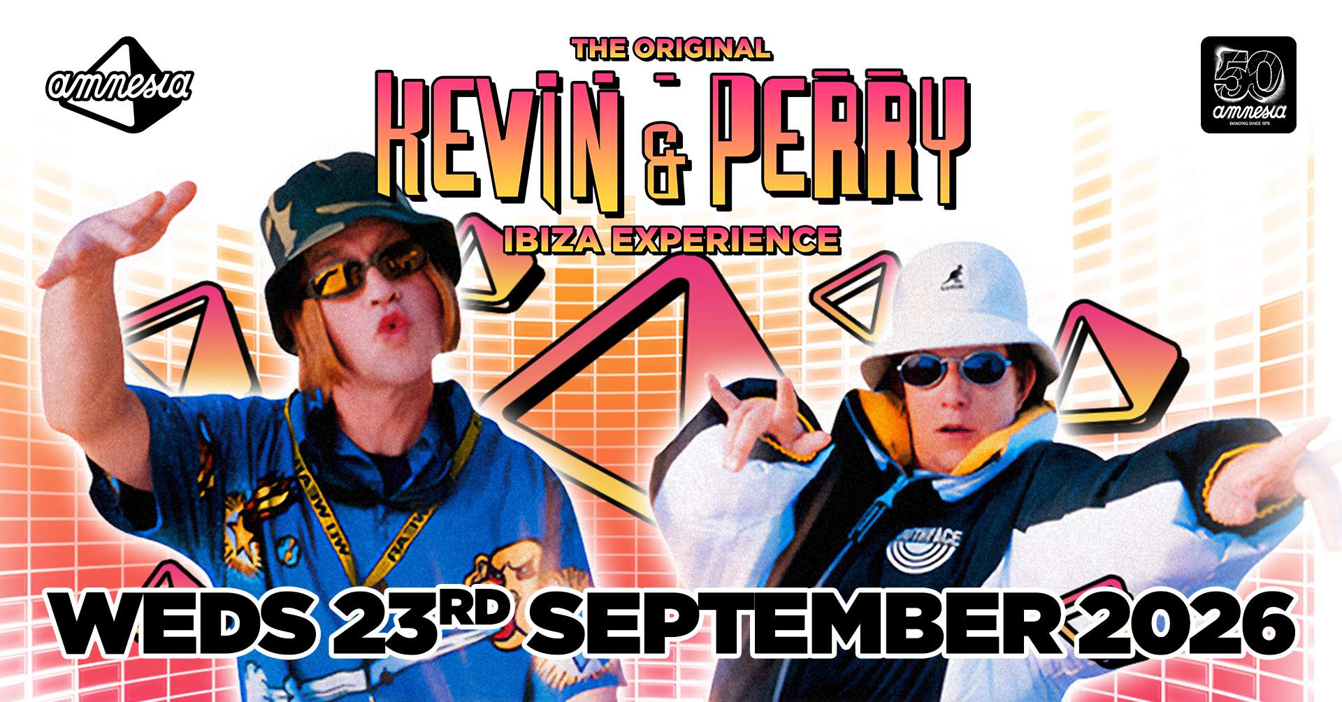 The Kevin & Perry Experience at Amnesia Ibiza, Ibiza