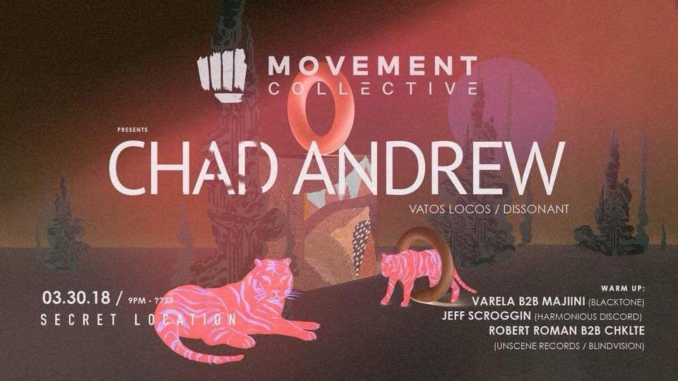 Movement Collective Pres: Chad Andrew em TBA - Austin, Austin