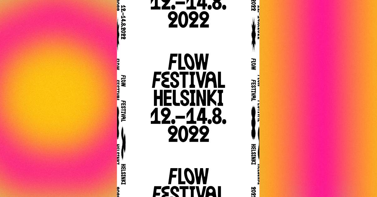 Flow Festival 2022 - フライヤー表