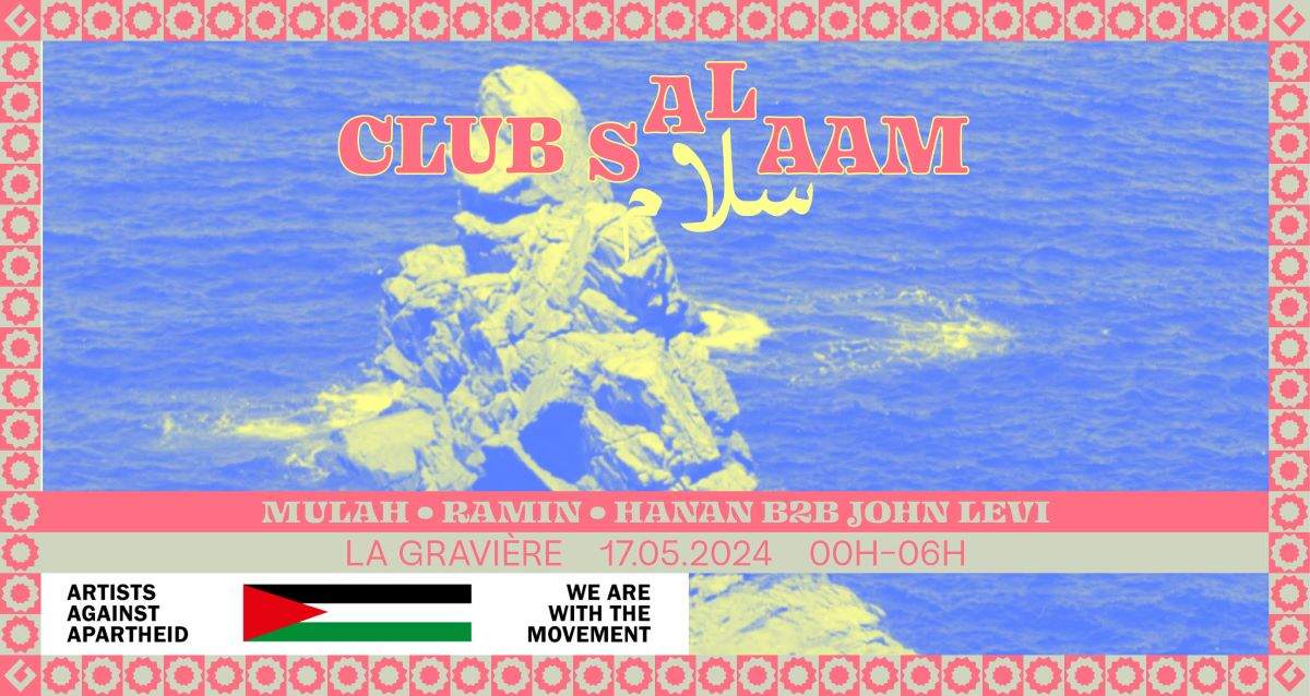 Club Salaam: Mulah + Ramin + John Levi + Hanan - Página frontal