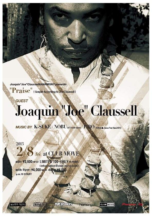 Joaquin Joe Claussell Presents "Praise" - フライヤー表